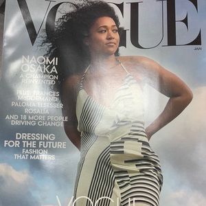 Vogue magazine Naomi Osaka cover champion collectible Jan 2021